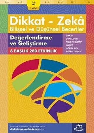 7-8 Yaş Dikkat - Zeka Bilişsel ve Düşünsel Beceriler - 1