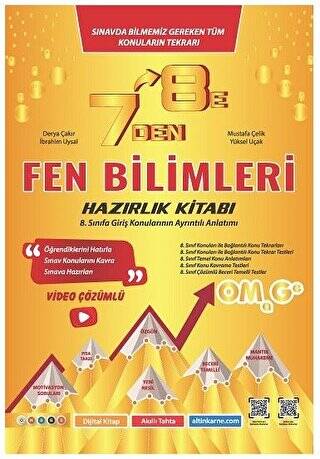 7 Den 8 E LGS Fen Bilimleri Hazırlık Kitabı - 1