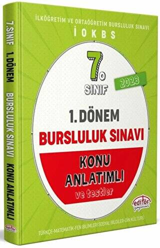 7. Sınıf 1. Dönem Bursluluk Sınavı Konu Anlatımlı - 1