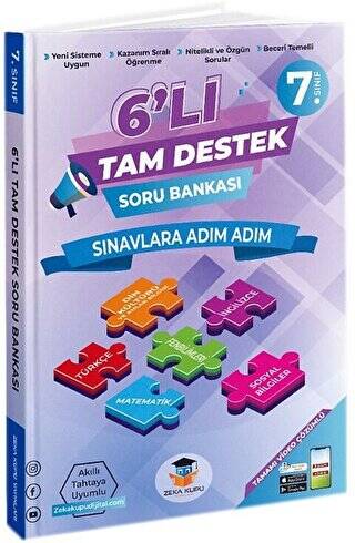 7. Sınıf 6`lı Tam Destek Soru Bankası - 1