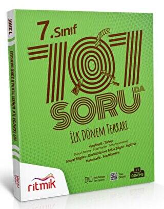 7. Sınıf 707 Soruda İlk Dönem Tekrarı - 1