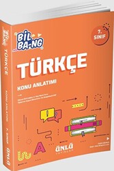 7. Sınıf Bil Ba-ng Türkçe Konu Anlatımı - 1