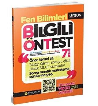 7. Sınıf Bilgili Ön Test Fen Bilimleri - 1