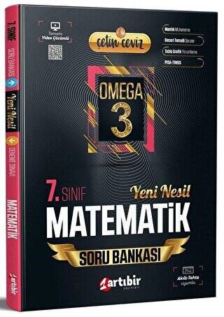 7. Sınıf Çetin Ceviz Omega Matematik Soru Bankası - 1