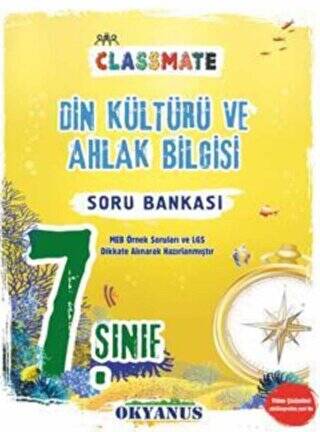 7. Sınıf Classmate Din Kültürü Ve Ahlak Bilgisi Soru Bankası - 1