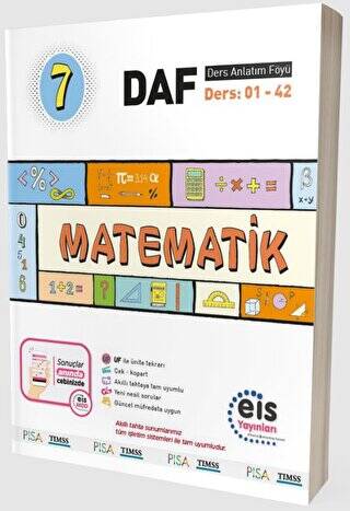 7. Sınıf - DAF - Matematik - 1