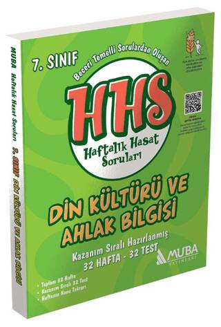 7. Sınıf Din Kültürü Haftalık Hasat Soruları HHS - 1