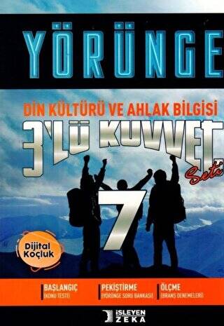 7. Sınıf Din Kültürü ve Ahlak Bilgisi 3`lü Kuvvet Yörünge Serisi Seti - 1