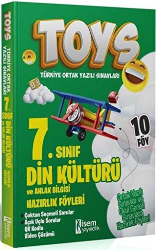 7. Sınıf Din Kültürü ve Ahlak Bilgisi TOYS Hazırlık Föyleri - 1