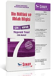 7. Sınıf Din Kültürü ve Ahlak Bilgisi Yaprak Test 16 Adet - 1