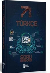 7. Sınıf Farklı İsem Türkçe Soru Bankası - 1