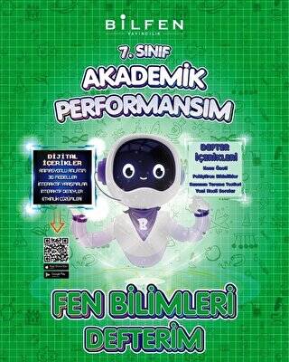 7. Sınıf Fen Bilimleri Akademik Performansım Defterim - 1