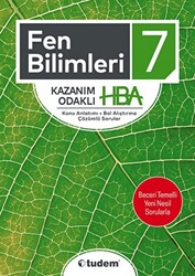 7. Sınıf Fen Bilimleri Kazanım Odaklı HBA - 1