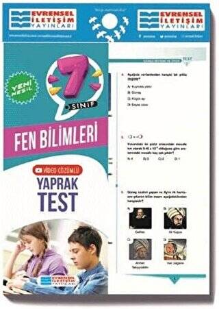 7. Sınıf Fen Bilimleri Video Çözümlü Yaprak Test - 1