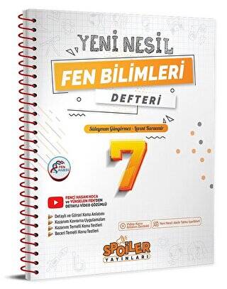 7. Sınıf Fen Defteri - 1