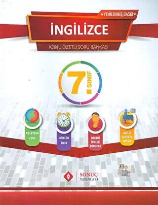 7. Sınıf İngilizce Konu Özetli Soru Bankası - 1