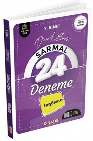 7. Sınıf İngilizce Sarmal 24 Deneme - 1