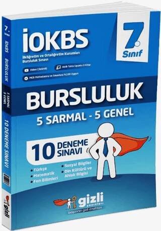 7. Sınıf İokbs Bursluluk 10 Deneme Sınavı - 1