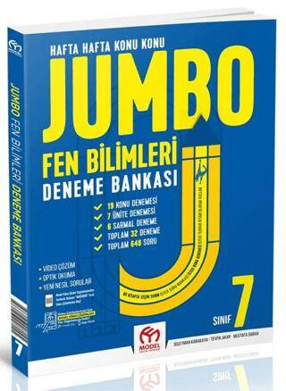 7. Sınıf Jumbo Fen Bilimleri Deneme Bankası - 1