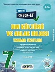 7. Sınıf Kendini Check - Et Din Kültürü Ve Ahlak Bilgisi Tekrar Testleri - 1