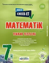 7. Sınıf Kendini Check - Et Matematik Tekrar Testleri - 1