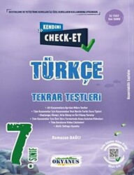 7. Sınıf Kendini Check - Et Türkçe Tekrar Testleri - 1