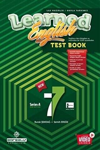 7. Sınıf Learned English Test Book - 1