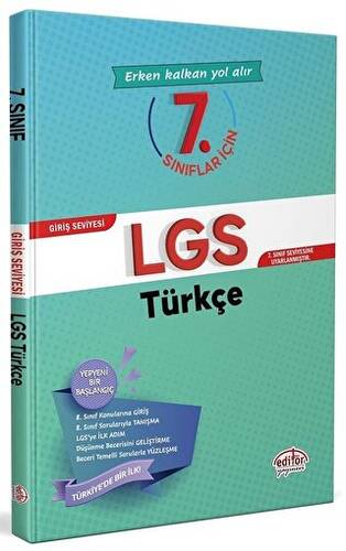 7. Sınıf LGS Türkçe Soru Bankası - 1