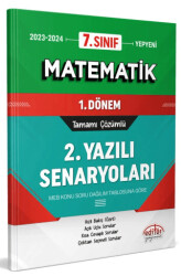 7. Sınıf Matematik 1. Dönem Ortak Sınavı 2. Yazılı Senaryoları Tamamı Çözümlü - 1