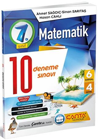 7. Sınıf Matematik 10 Deneme - 1