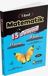 7. Sınıf Matematik 15 Deneme - 1