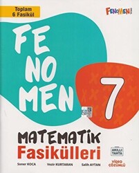 7. Sınıf Matematik Fenomen Fasikül Seti 6 Kitap Takım - 1