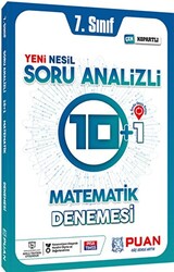 7. Sınıf Matematik Soru Analizli Deneme - 1