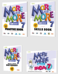 7. Sınıf More & More English Practice Book - Dictionary - Skills Book - Readers - 1