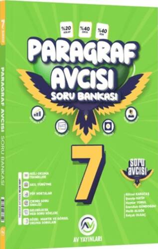 7. Sınıf Paragraf Soru Avcısı Soru Bankası - 1