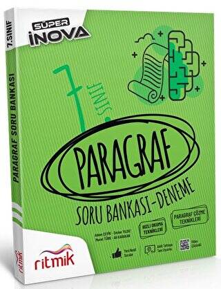 7. Sınıf - Paragraf - Süper İnova Soru Bankası - 1