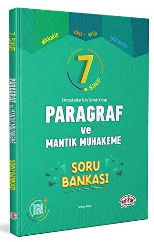 7. Sınıf Paragraf ve Mantık Muhakeme Soru Bankası - 1