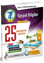 7. Sınıf Sosyal Bilgiler 25 Deneme Sınavı - 1