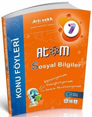 7. Sınıf Sosyal Bilgiler Atom Konu Föyleri - 1