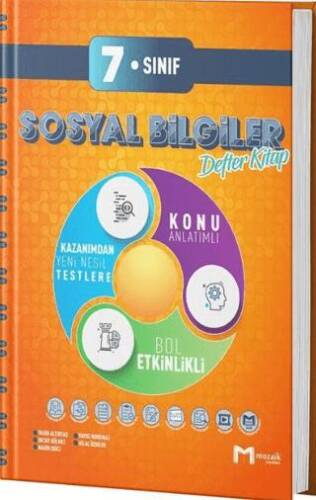 7. Sınıf Sosyal Bilgiler Defter Kitap - 1