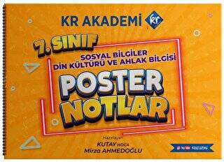 7. Sınıf Sosyal Bilgiler - Din Kültürü ve Ahlak Bilgisi Poster Notlar - 1