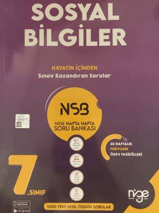 7. Sınıf Sosyal Bilgiler Hafta Hafta Soru Bankası - 1