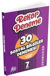 7. Sınıf Sosyal Bilgiler Rekor Deneme - 1