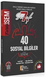 7. Sınıf Sosyal Bilgiler Tamamı Çözümlü 40 Fasikül Deneme - 1