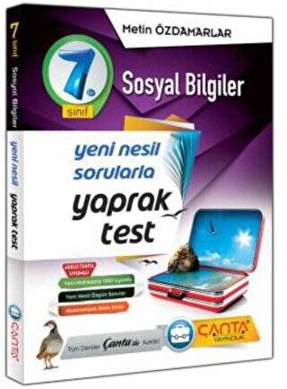 7. Sınıf Sosyal Bilgiler Yaprak Test Seti - 1