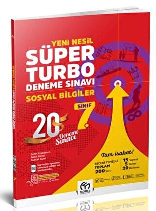 7. Sınıf Sosyal Bilgiler Yeni Nesil Süper Turbo Deneme Sınavı - 1