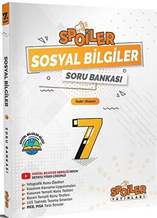 7. Sınıf Spoiler Sosyal Bilgiler Soru Bankası - 1