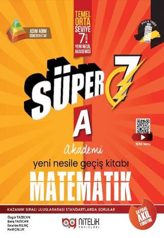 7. Sınıf Süper Matematik Soru Kitabı A - 1