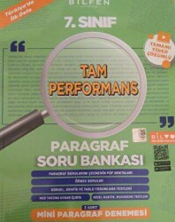 7. Sınıf Tam Performans Paragraf Soru Bankası - 1