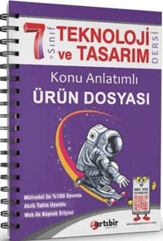 7. Sınıf Teknoloji ve Tasarım Defteri - 1